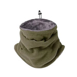 Fleece Neck Warmer Adjustable Drawstring Multiway Face Covering