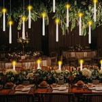 Floating Candle Set Flameless Flickering Wand Remote