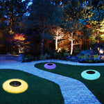 Floating Pond Light Solar-Powered RGB Remote Control Waterproof