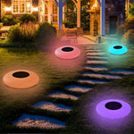 Floating Pond Light Solar-Powered RGB Remote Control Waterproof