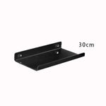 Floating Shelf Acrylic Wall-Mounted Single-Level Display Shelf