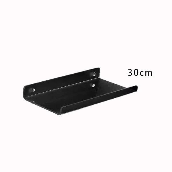 Floating Shelf Acrylic Wall-Mounted Single-Level Display Shelf