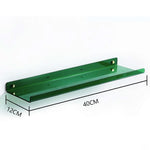 Floating Shelf Acrylic Wall-Mounted Single-Level Display Shelf