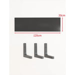 Floating Wall Shelf Concealed Brackets Space-Saving Display