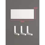 Floating Wall Shelf Concealed Brackets Space-Saving Display
