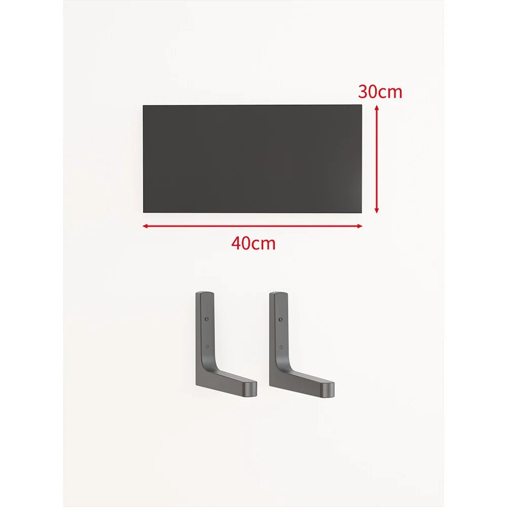 Floating Wall Shelf Concealed Brackets Space-Saving Display