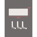 Floating Wall Shelf Concealed Brackets Space-Saving Display