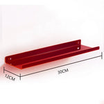 Floating Wall Shelf Invisible Mount Acrylic