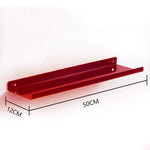 Floating Wall Shelf Invisible Mount Acrylic