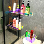 Floating Wall Shelf Invisible Mount Acrylic