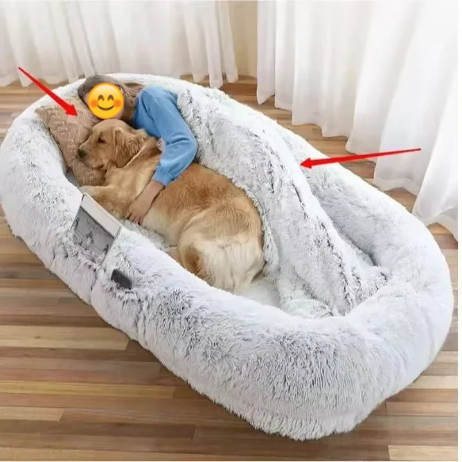 Floor Bed Oversized Plush Cozy Lounge & Sleep Space