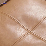 Floor Cushion Cover Wipe-Clean Faux Leather Unfilled