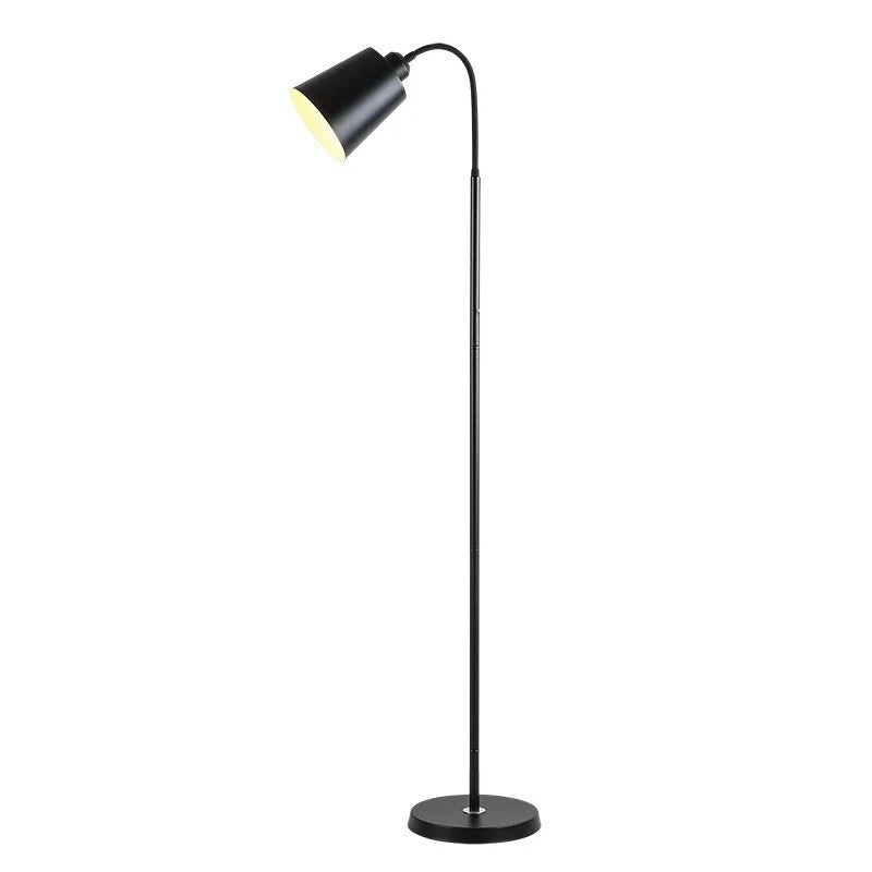Floor Lamp Adjustable Height Flexible Arm LED Dimmable Light