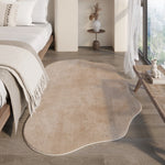 Floor Mat Soft Organic Shape Easy-Care Fibers
