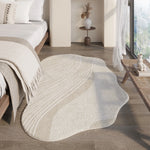 Floor Mat Soft Organic Shape Easy-Care Fibers