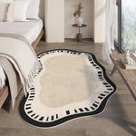 Floor Mat Soft Organic Shape Easy-Care Fibers