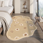 Floor Mat Soft Organic Shape Easy-Care Fibers
