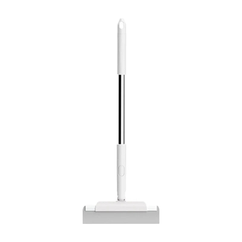Floor Squeegee Broom Silicone Bristles Sweeping & Water Scraper