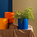 Flower Pot Ceramic Matching Saucer & Drainage Hole