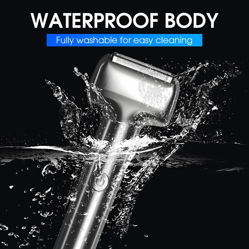 Foil Electric Shaver Waterproof 60-Minute Battery Life