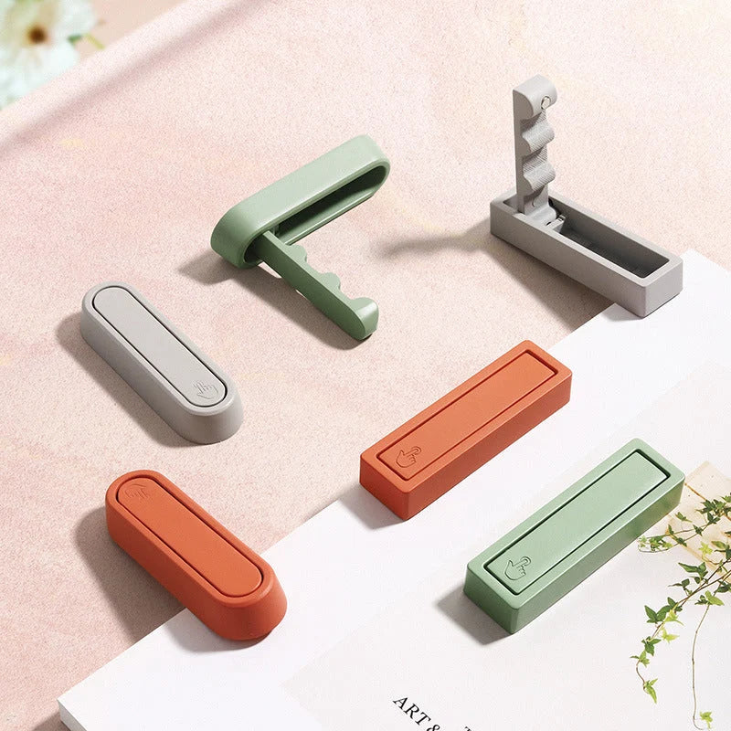 Foldable Coat Hook Zinc Alloy Space-Saving Punch-Free Installation