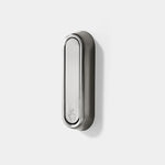 Foldable Coat Hook Zinc Alloy Space-Saving Punch-Free Installation