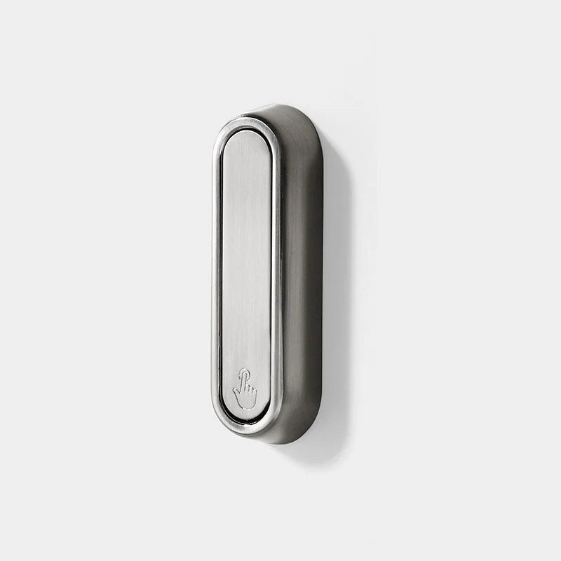 Foldable Coat Hook Zinc Alloy Space-Saving Punch-Free Installation