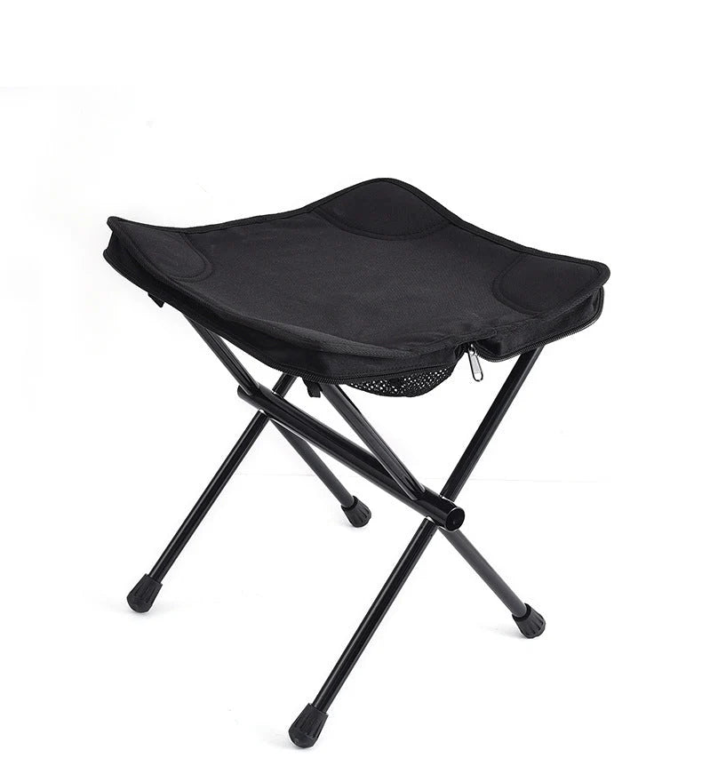 Folding Camping Stool Lightweight Aluminum Compact Design