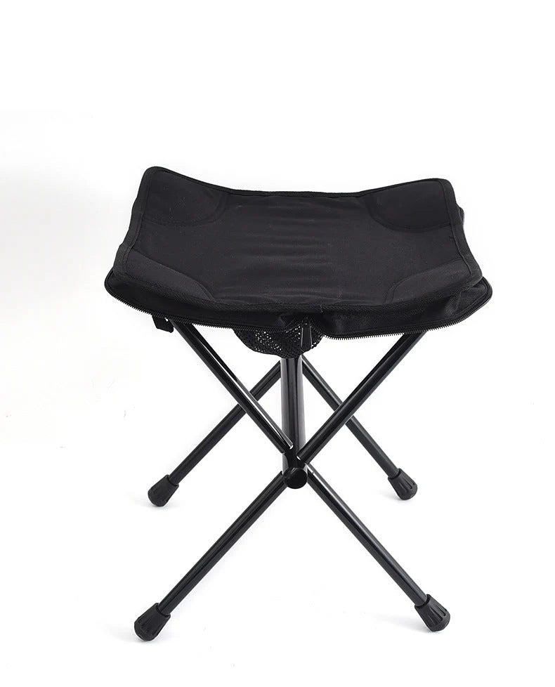 Folding Camping Stool Lightweight Aluminum Compact Design