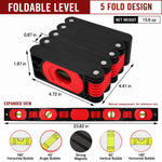 Folding Level Magnetic Multi-Angle Bubble Vials