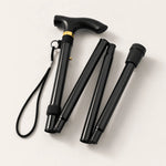 Folding Walking Cane Lightweight Aluminium Ergonomic Non-Slip Handle