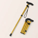 Folding Walking Cane Lightweight Aluminium Ergonomic Non-Slip Handle