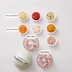 Food Chopper Cordless One-Touch Compact Design