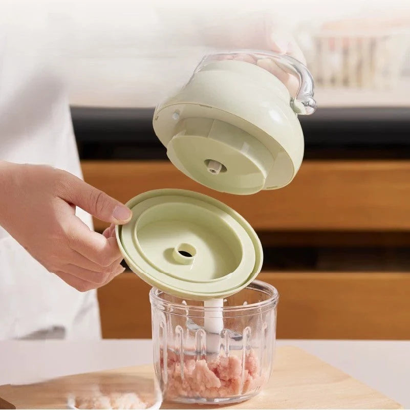 Food Chopper Cordless One-Touch Compact Design