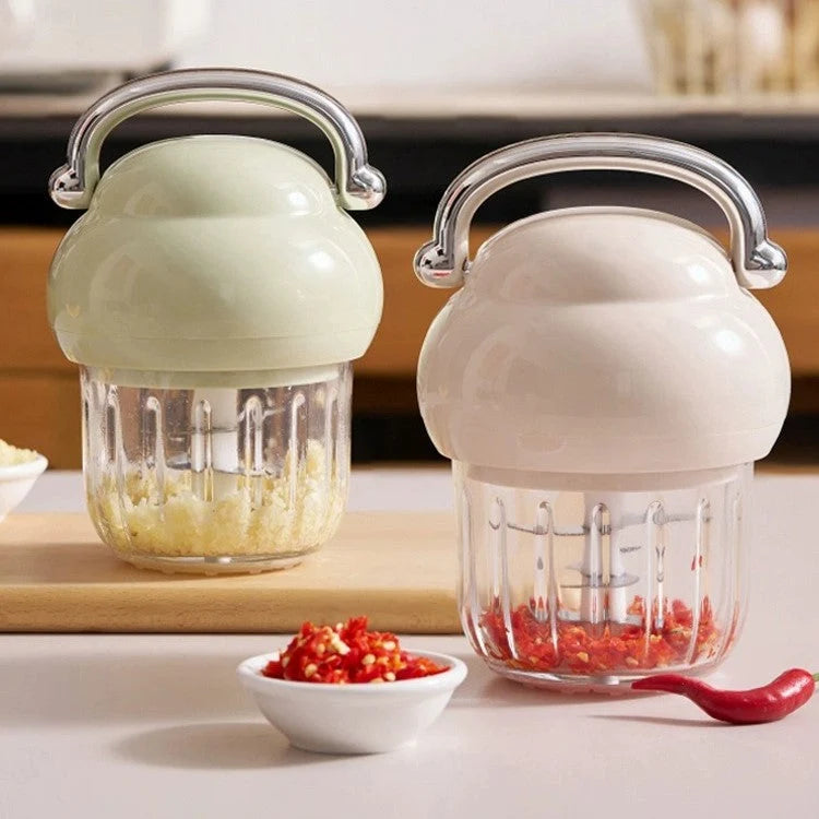 Food Chopper Cordless One-Touch Compact Design