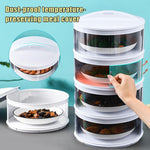 Food Cover Stackable Multi-Layer Sliding Doors