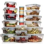 Food Storage Container Set 35-Piece Airtight & Stackable