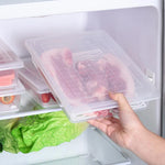 Food Storage Container Stackable BPA-Free with Extendable Drainage Tray