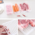 Food Storage Container Stackable BPA-Free with Extendable Drainage Tray