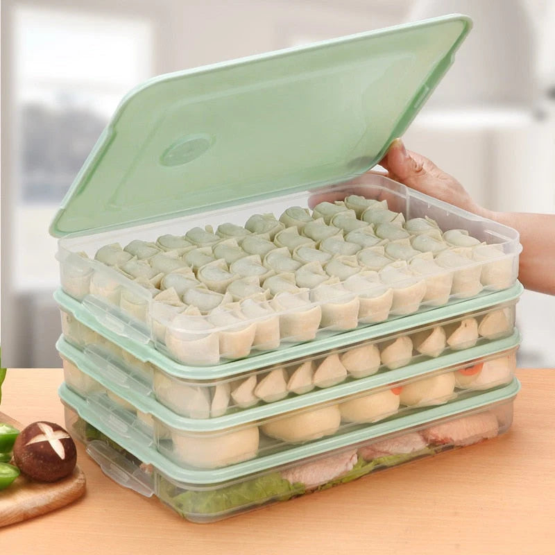 Food Storage Container Stackable Transparent Sealing Lid