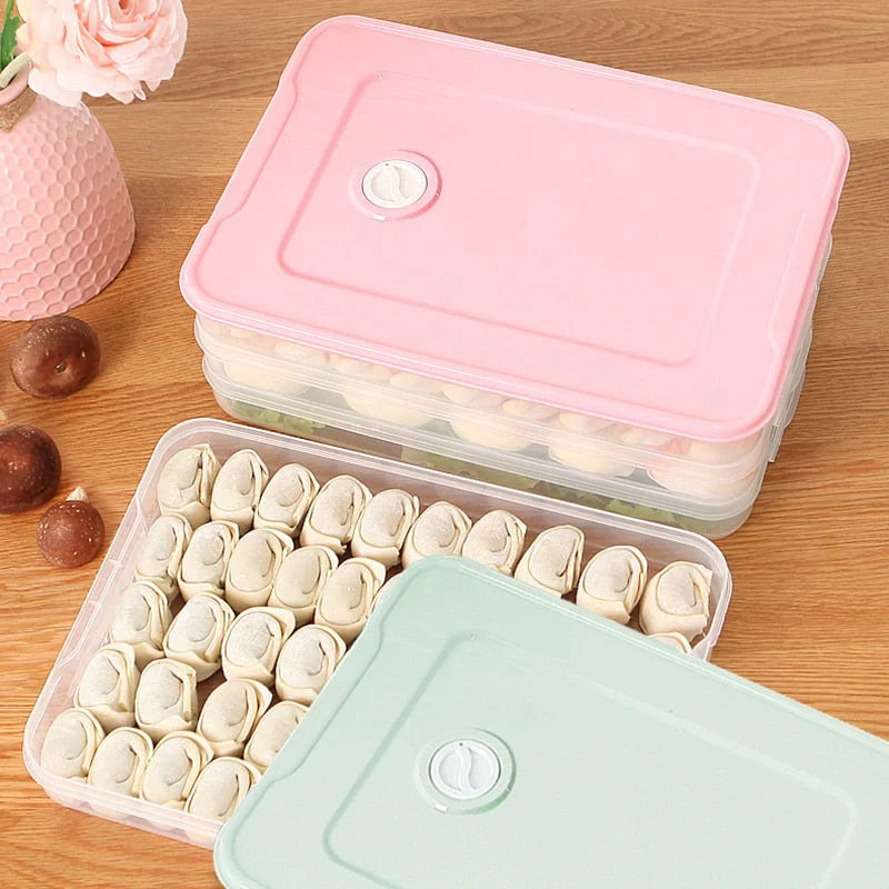Food Storage Container Stackable Transparent Sealing Lid