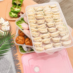 Food Storage Container Stackable Transparent Sealing Lid