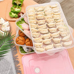 Food Storage Container Stackable Transparent Sealing Lid