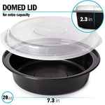 Food Storage Containers Airtight Stackable BPA-Free Plastic