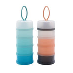 Food Storage Containers Stackable 4-Compartment Removable Compartments