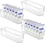 Food Storage Containers Transparent BPA-Free Set of 4
