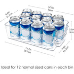 Food Storage Containers Transparent BPA-Free Set of 4