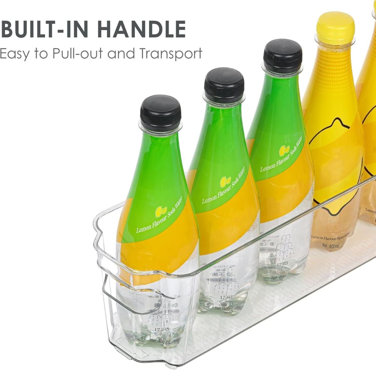 Food Storage Containers Transparent BPA-Free Set of 4