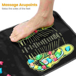 Foot Massage Mat Reflexology Soft Pebble Foldable & Portable