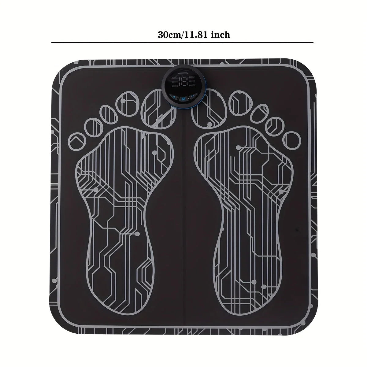 Foot Massager Pad Foldable Rechargeable EMS & TENS